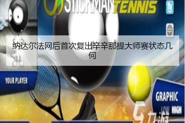 纳达尔法网后首次复出辛辛那提大师赛状态几何